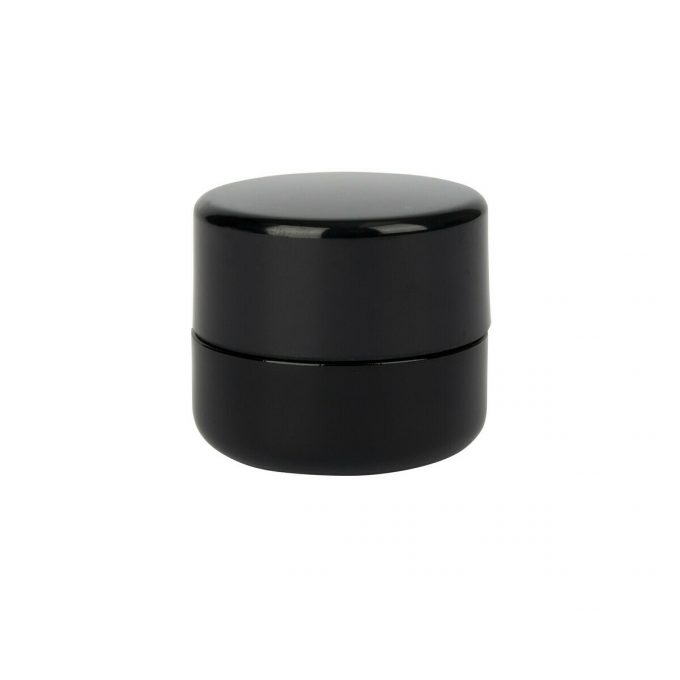 5ML BLACK UV GLASS CHILD RESISTANT CONCENTRATE CONTAINER